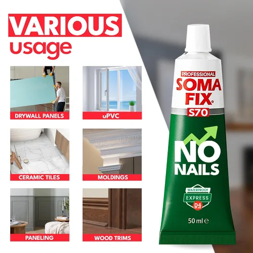 Vista 2 de Liquid Nail - Adhesivo de montaje y construcción resistente a la intemperie