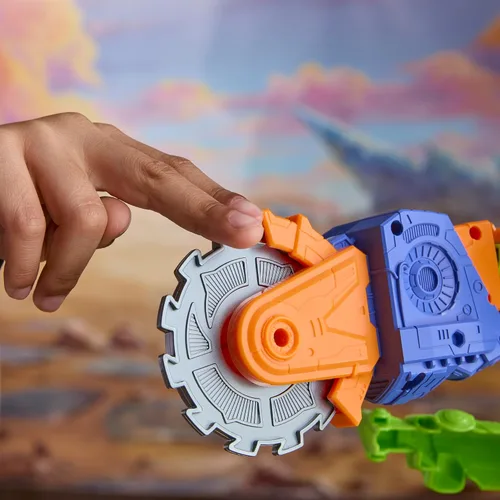 Vista 11 de Transformers CYBERWORLD - Juego de batalla Scorponok Strike, juego de figuras de acción de conversión con luces y sonidos, juguetes robot para niños