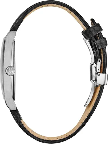Vista 3 de Bulova 96B290 Reloj analógico de cuarzo negro para hombre Negro