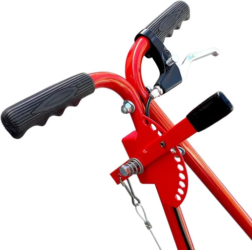 Vista 8 de Línea de pintura del estacionamiento Modelos eléctricos del compresor de la máquina de rayas rojo