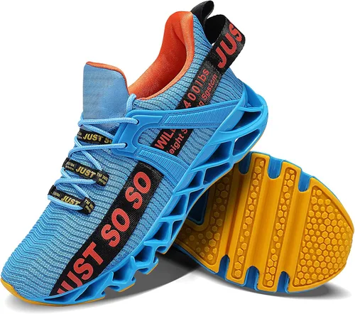 Vista 6 de Tenis de correr para hombre, antideslizantes, sin cintas