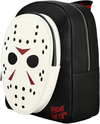 Vista 2 de Friday the 13th Jason Glow In The Dark Mini Mochila, Negro -, Personalizado