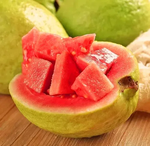 Vista 2 de Más de 60 semillas de árboles frutales de guayaba para plantar al aire libre: frutas tropicales exóticas y deliciosas