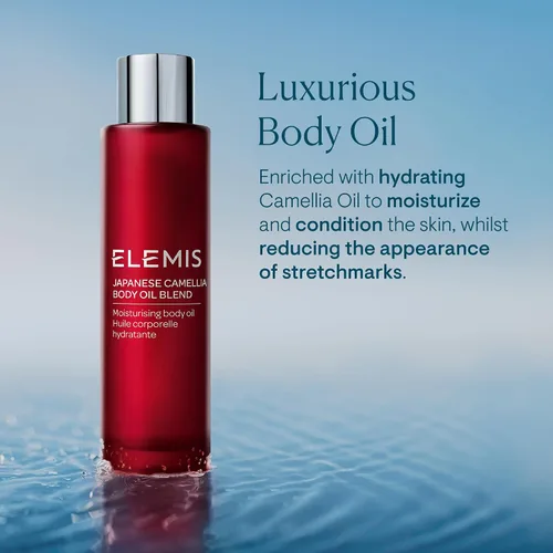 Vista 3 de Elemis Aceite corporal de camelia japonesa– Aceite Corporal Nutritivo