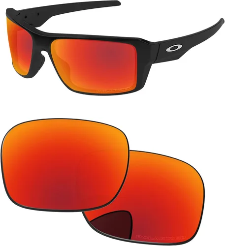Vista 32 de Lentes de repuesto para gafas de sol Oakley Double Edge OO9380 2.598 in 24K dorado