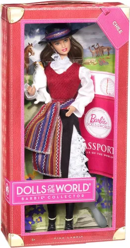 Vista 5 de Barbie Muñecas Coleccionistas del Mundo: Muñeca Chile