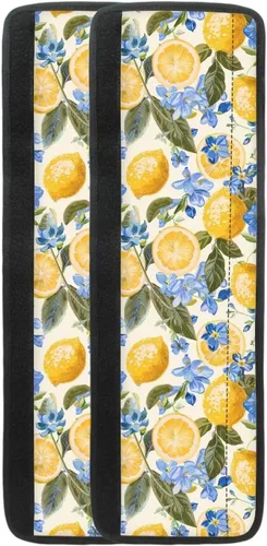 Vista 49 de DISNIMO Juego de 2 fundas para manijas de puerta de refrigerador con diseño floral de mariposa azul, protector de decoración de electrodomésticos
