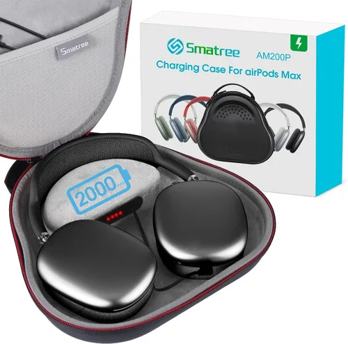 Vista 10 de Smatree Funda de carga para auriculares AirPods Max/AirPods Max 2