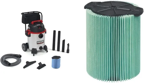 Vista 12 de RIDGID Paquete de aspiradora húmeda y seca de 16 galones con bolsas para el polvo