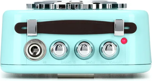 Vista 6 de Danelectro Honeytone N-10, amplificador pequeño de guitarra, color aqua