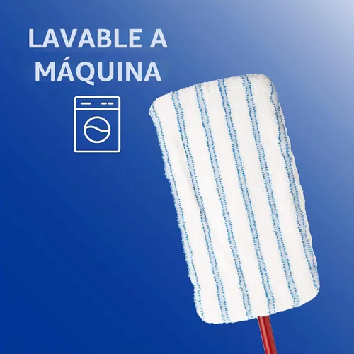Vista 4 de O-cedar, Trapeador de microfibra para suelo de madera y más, repuesto