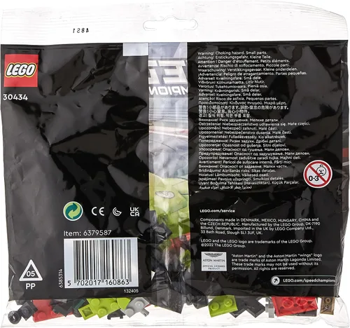 Vista 2 de Lego Campeones de Velocidad Aston Martin Valkyrie AMR Pro 30434
