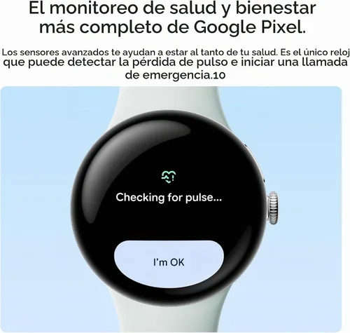 Vista 3 de Google Pixel Watch 5 (1.614 in) - Reloj inteligente Android - Canyon - LTE