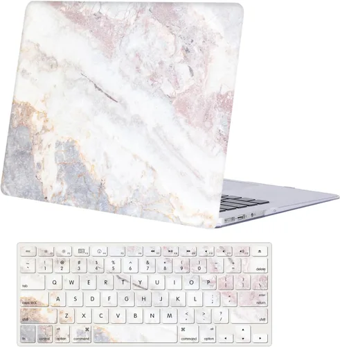 Vista 11 de Funda rígida para laptop compatible con MacBook Pro de 13 pulgadas versión antigua 2012 2011 2010 2009 2008 lanzamiento A1278 con CD-ROM, funda