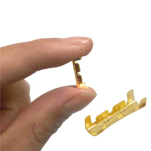 Vista 7 de 200 Uds. Lengüeta terminal en forma de U Botón de presión de dientes pequeños Conexión rápida Terminal Cableado 0.5 a 1.5 Cuadrado