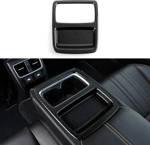 Vista 11 de Calcomanías de ventilación de salida de CA para Honda Accord 2018-2022, accesorios de 10ª generación, calcomanías de fibra de carbono ABS