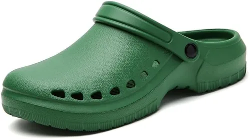 Vista 9 de Lightweight EVA Work Clogs for Men & Women, Non-Slip Professional Shoes for Kitchen, Hospital, Restaurant & Garden, Breathable Ventilated & Machine