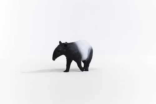 Vista 5 de Schleich Wild Life, juguetes realistas de animales salvajes para niños a partir de 3 años, figura de juguete tapir