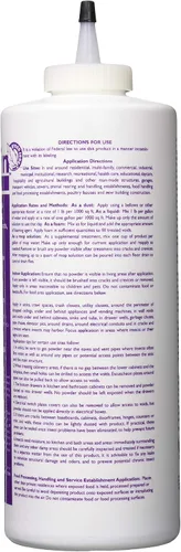 Vista 2 de Rockwell Labs BAIP001 BorActin Polvo Insecticida para Insectos, 1 libra, Blanco