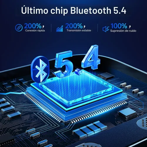 Vista 3 de Syncwire Bluetooth 5.4 Transmisor FM Adaptador de coche 54W (PD 36W y 18W) [Micrófonos duales más fuertes] [Interruptor de luz]