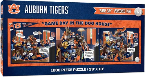 Vista 30 de YouTheFan NCAA Game Day in The Dog House - Rompecabezas de 1000 piezas