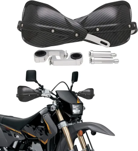 Vista 11 de AnXin - Guardamanos universales para motocicleta de 7/8" 22mm y 1 1/8" 28mm, para KLR650 DR650 DRZ400SM TW200 XR650L XT250 KLX300 TRX 400EX YFZ450