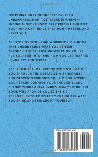 Vista 2 de OFFICIAL WORKBOOK for STOP OVERTHINKING A Companion Workbook for Nick Trenton's International Bestseller (The Path to Calm)