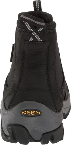 Vista 3 de KEEN Botas Chelsea Targhee 2 de piel de altura media para hombre NegroMagneto