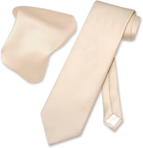 Vista 28 de Vesuvio Napoli Solid Color NeckTie & Handkerchief Pocket Square Men's Neck Tie Hanky Set Verde Aqua