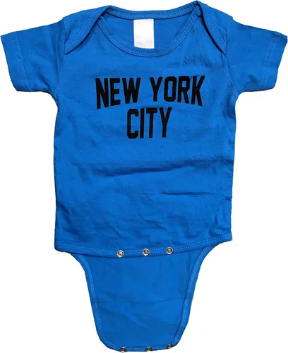 Vista 3 de Pantalla impresa Nueva York bebé mono pantalla impresa Lennon estilo retro Negro
