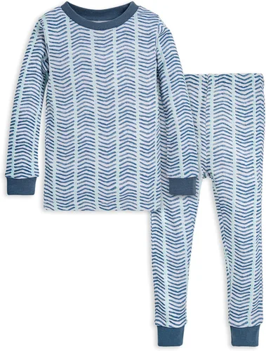 Vista 37 de Burt's Bees Baby Conjunto de Pijama de 2 Piezas para Niños con Camiseta de Manga Larga y Pantalones de Algodón Orgánico Guitarra acústica.