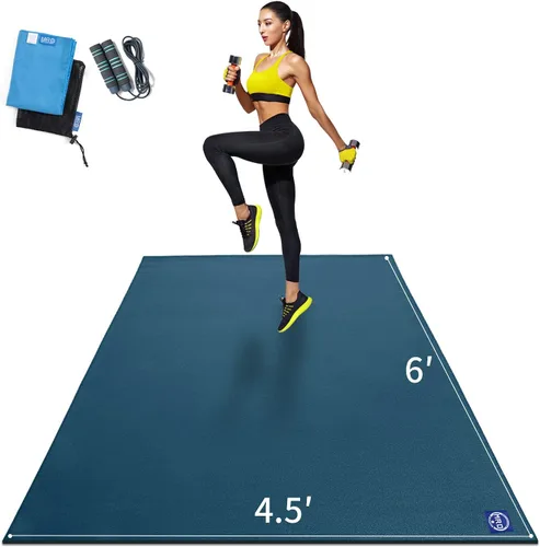 Vista 9 de MRO Extra Large Exercise Mat 8'x4.5'/7'x4.5'/6'x4.5'(7mm)
