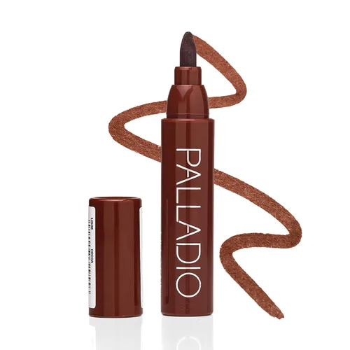 Vista 17 de Palladio Tinte de labios, fórmula hidratante e impermeable, aspecto de color mate, color de labios de larga duración para uso durante todo el día
