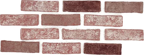Vista 10 de Ackland Azulejo de mosaico de ladrillo de arcilla Terabrik Rustic Red Rouge Rojo (Noble Red)