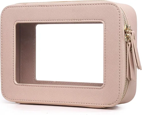 Vista 12 de Bolsa de maquillaje transparente (negro L)