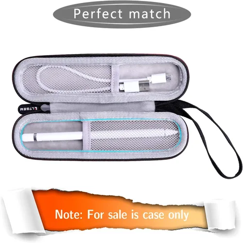 Vista 7 de LTGEM - Funda compatible con Apple Pencil Pro, Apple Pencil (USB-C / 1ª / 2ª generación), funda protectora rígida de almacenamiento para Apple