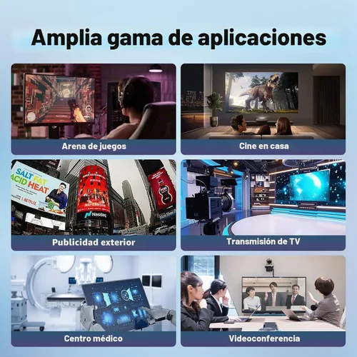 Vista 9 de Cable DisplayPort 8K 4K 1.4, cable DP de 6 pies 32.4Gbps, 8K@60Hz, 4K@144Hz, 2K@240Hz, HDR10, HDCP2.2, DSC 1.2a, cable de puerto de visualización