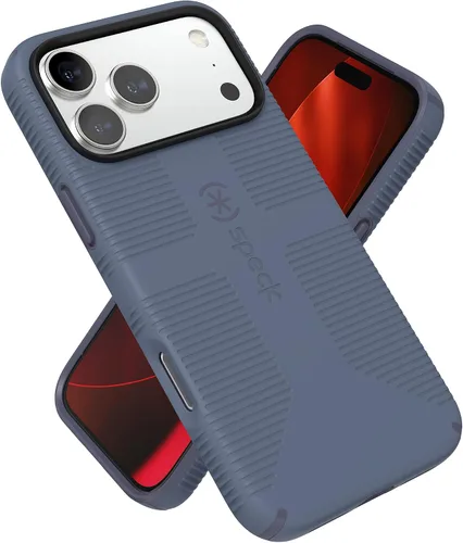 Vista 12 de Speck Funda transparente para iPhone 14 Plus, protección contra caídas, resistente a los arañazos, diseñada para MagSafe Slim iPhone 14 Plus de 6.7