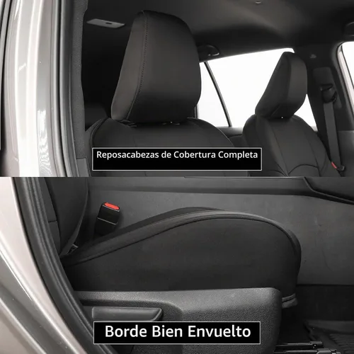 Vista 2 de EKR Rav4 Fundas de asiento de ajuste personalizado para Toyota Rav4 (híbrido) LE/XLE Premium 2026, juego completo de fundas de asiento de automóvil