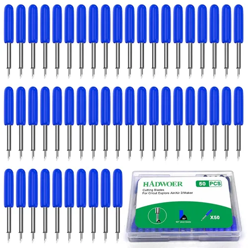 Vista 8 de Hadwoer Cuchillas de corte compatibles con Explore Air/Air 2/Explore Air 3/Explore 4, 10 cuchillas de punta fina de primera calidad compatibles