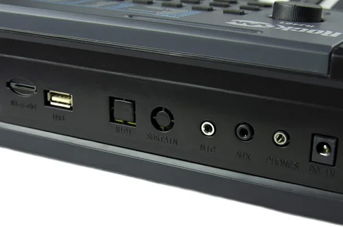 Vista 5 de RockJam Piano de teclado RJ461 de 61 teclas con inclinación