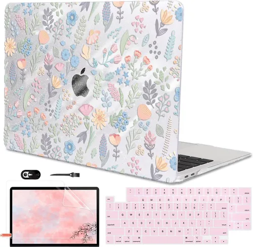 Vista 13 de Funda compatible con MacBook Pro de 13 pulgadas 2022 2021-2020 versión A2338 M2/M1 A2251 A2289 A2159 A1989 A1706 Touch ID, carcasa rígida