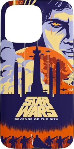 Vista 31 de Star Wars Funda con póster de película ilustrada La venganza de los Sith para iPhone 17