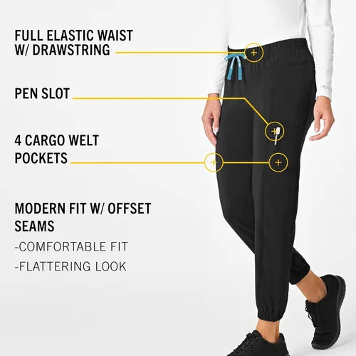 Vista 3 de Carhartt Pantalón deportivo de ajuste moderno para mujer