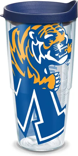 Vista 105 de Vaso térmico con tapa, marca Tervis, Idaho Univ, Transparente