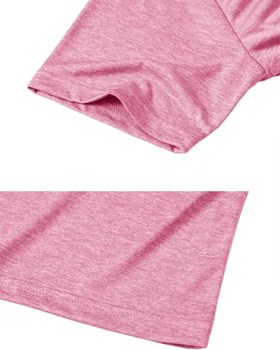 Vista 6 de CRYSULLY Camiseta de manga corta para hombre, sin botones, atlética, de verano, casual, de rendimiento