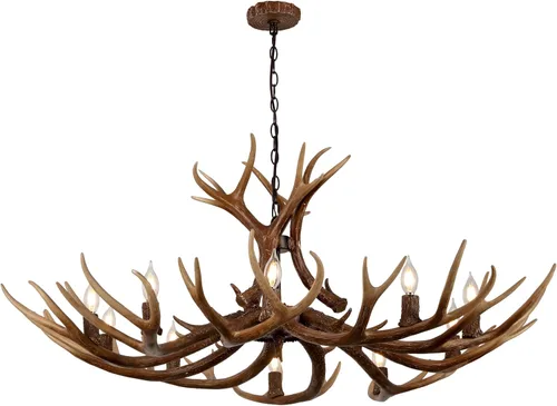 Vista 16 de JONATHAN Y JYL6301A Eldora - Candelabro LED ajustable de resina con asta de 26 pulgadas, 4 luces, glamour, rústico, cabaña, transicional, regulable