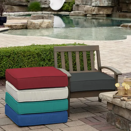 Vista 5 de Arden Selections ProFoam Performance - Cojín para asiento profundo para exteriores, 24 x 24, gris pizarra