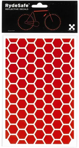 Vista 9 de RydeSafe Adhesivos reflectantes - Kit hexagonal - Grande