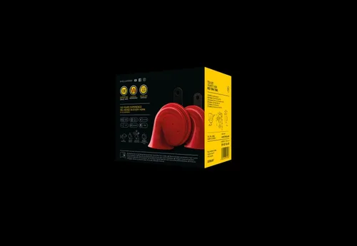 Vista 54 de HELLA 012010971 Kit de Bocina de Trompeta Negra de 12V (Ajuste Universal - Paquete Blíster)